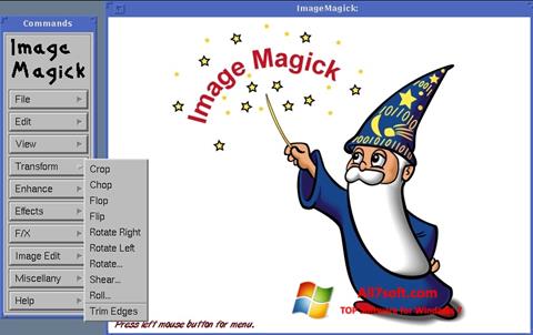 Skärmdump ImageMagick för Windows 7