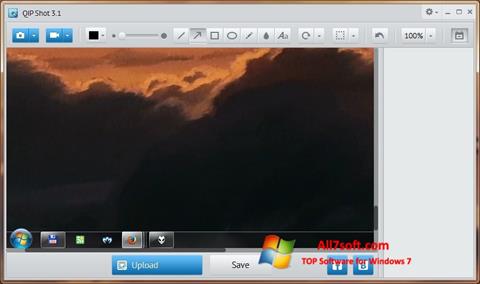Skärmdump QIP Shot för Windows 7