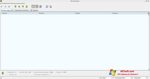 Skärmdump JDownloader för Windows 7