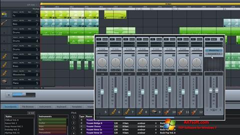 Skärmdump MAGIX Music Maker för Windows 7