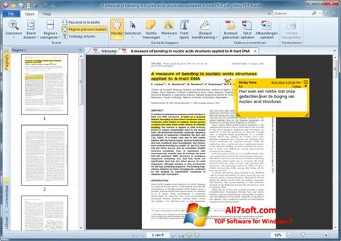 Skärmdump Nitro PDF Reader för Windows 7
