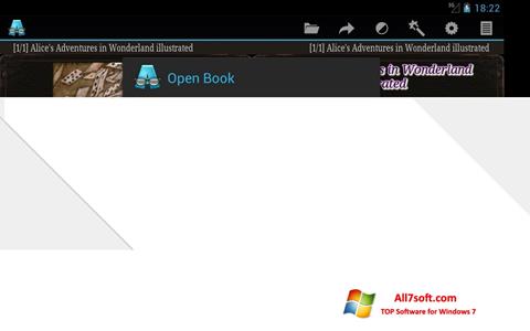 Skärmdump AlReader för Windows 7