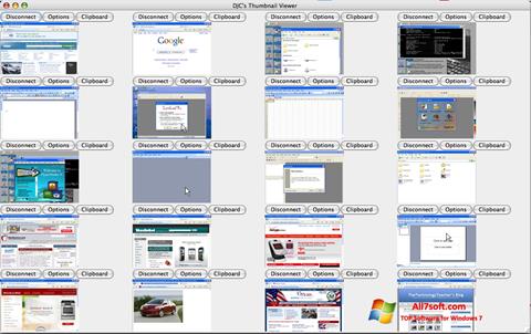 Skärmdump VNC Viewer för Windows 7
