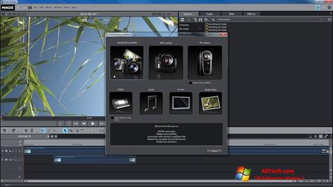 Skärmdump MAGIX Movie Edit Pro för Windows 7