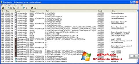 Skärmdump FileMon för Windows 7