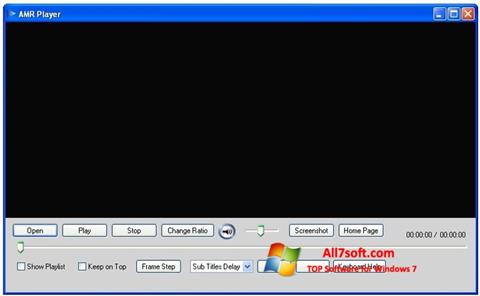 Skärmdump AMR Player för Windows 7