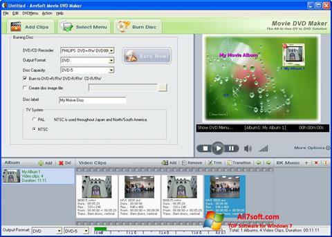 Skärmdump DVD Maker för Windows 7