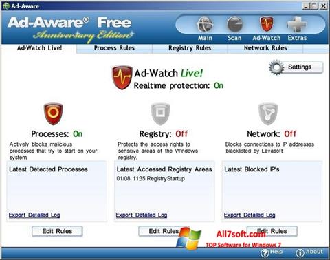 Skärmdump Ad-Aware Free för Windows 7