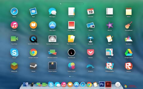 Skärmdump OS X Flat IconPack Installer för Windows 7