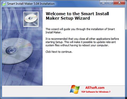 Skärmdump Smart Install Maker för Windows 7