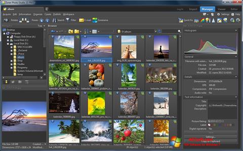 Skärmdump Zoner Photo Studio för Windows 7