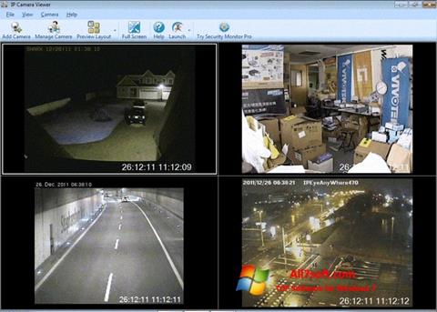 Skärmdump IP Camera Viewer för Windows 7
