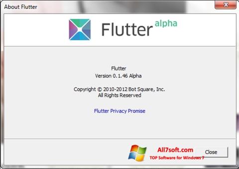 Skärmdump Flutter för Windows 7