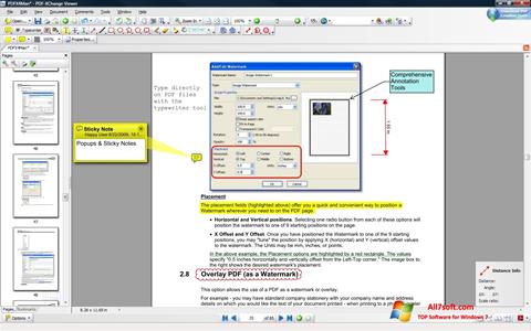 Skärmdump PDF-XChange Viewer för Windows 7