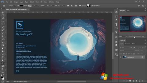 Skärmdump Adobe Photoshop för Windows 7