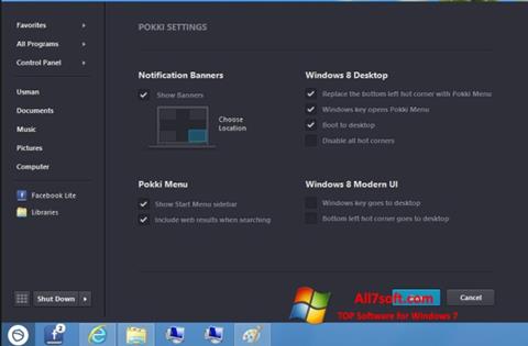 Skärmdump Pokki för Windows 7