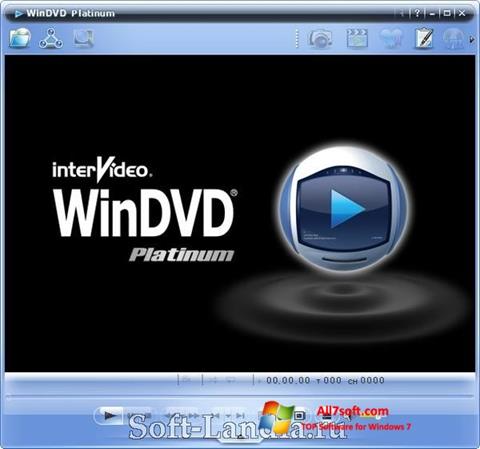 Skärmdump WinDVD för Windows 7