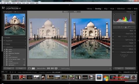 Skärmdump Adobe Photoshop Lightroom för Windows 7