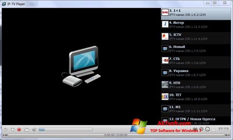 Skärmdump IP-TV Player för Windows 7
