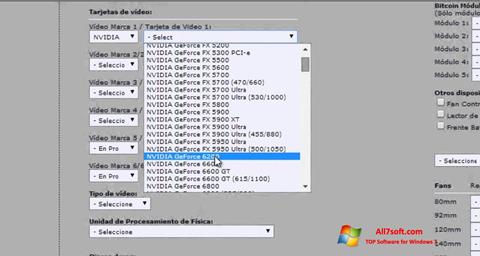 Skärmdump Power Supply Calculator för Windows 7