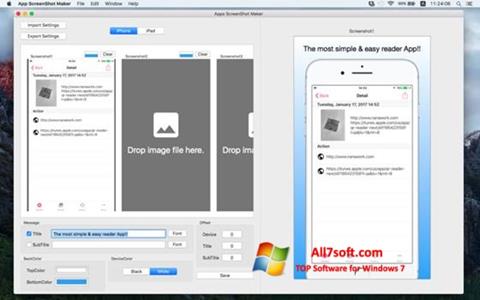 Skärmdump ScreenshotMaker för Windows 7