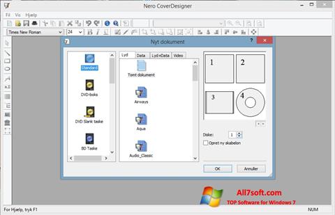 Skärmdump Nero Cover Designer för Windows 7