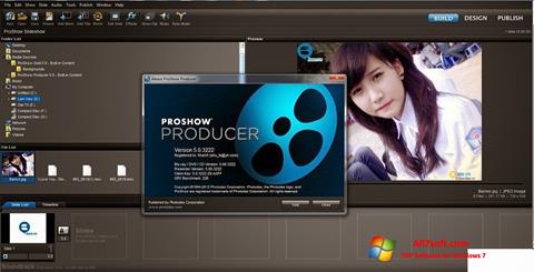 Skärmdump ProShow Producer för Windows 7