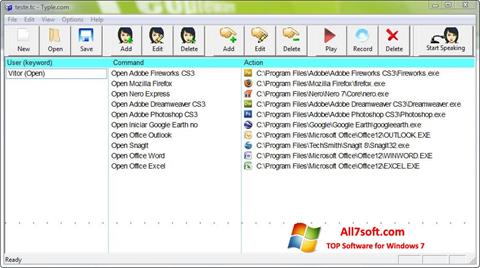 Skärmdump Typle för Windows 7