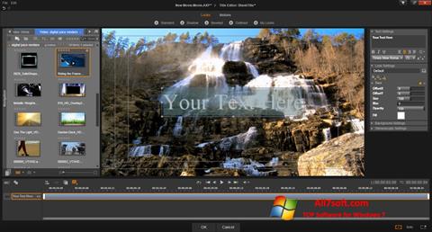 Skärmdump Pinnacle Studio för Windows 7