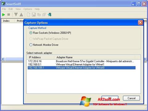 Skärmdump SmartSniff för Windows 7