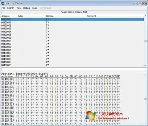 Skärmdump Cheat Engine för Windows 7