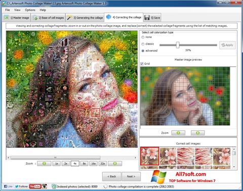Skärmdump Photo Collage Maker för Windows 7