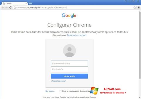 Skärmdump Google Chrome Canary för Windows 7