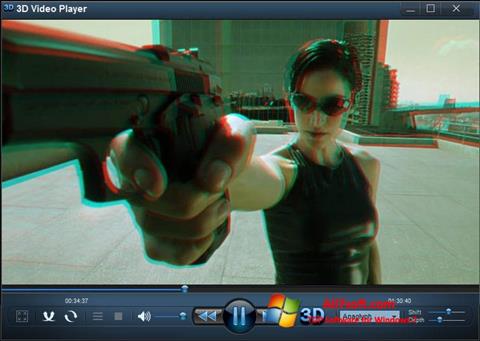 Skärmdump 3D Video Player för Windows 7
