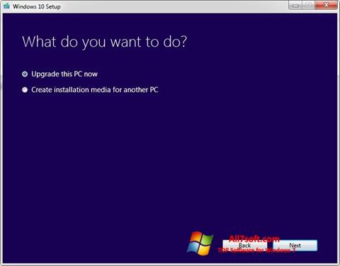 Skärmdump Media Creation Tool för Windows 7