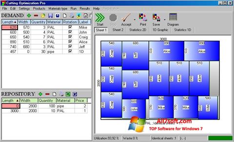 Skärmdump Cutting för Windows 7