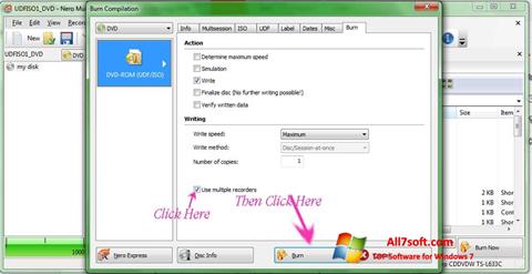 Skärmdump Nero Image Drive för Windows 7