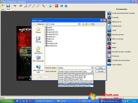 Skärmdump Nero PhotoSnap för Windows 7