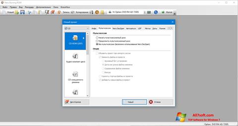 Skärmdump Nero för Windows 7