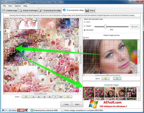 Skärmdump Photo Collage för Windows 7