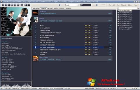Skärmdump Foobar2000 för Windows 7