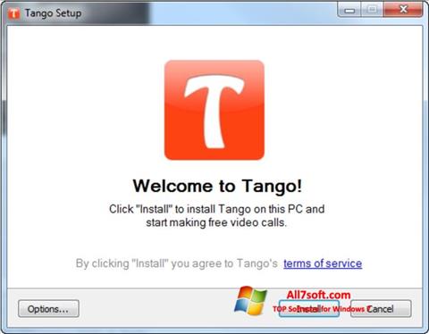 Skärmdump Tango för Windows 7