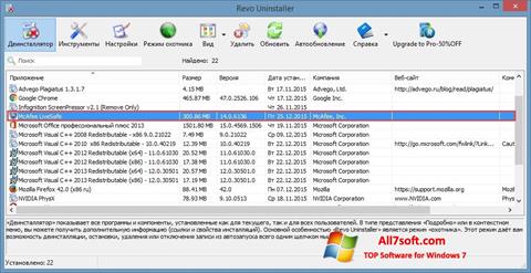 Skärmdump McAfee Consumer Product Removal Tool för Windows 7