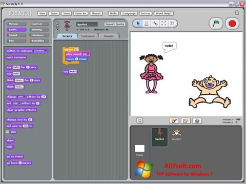Skärmdump Scratch för Windows 7