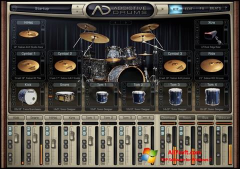 Skärmdump Addictive Drums för Windows 7