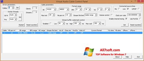 Skärmdump Virtual Audio Cable för Windows 7