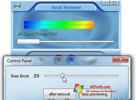 Skärmdump Yogen Vocal Remover för Windows 7
