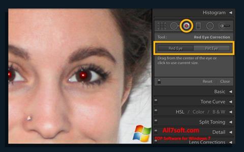 Skärmdump Red Eye Remover för Windows 7