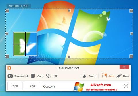 Skärmdump ScreenShot för Windows 7