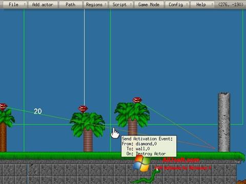 Skärmdump Game Editor för Windows 7
